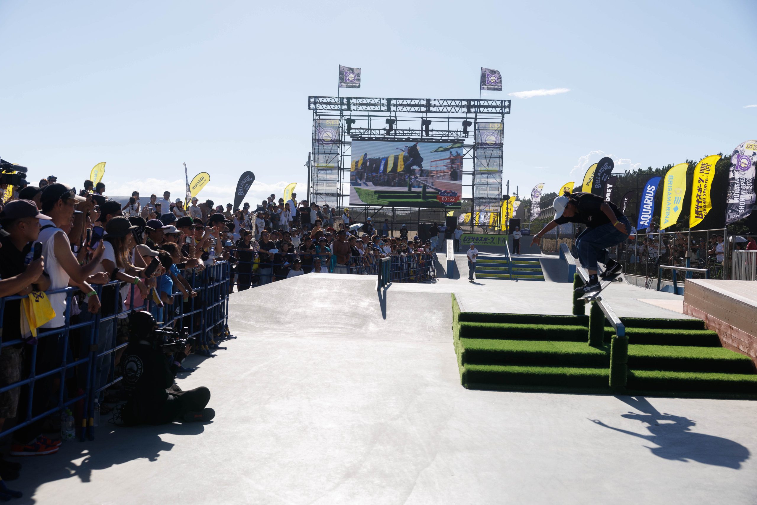 MURASAKI SHONAN OPEN 2025」 スケートボードコンテストを制した